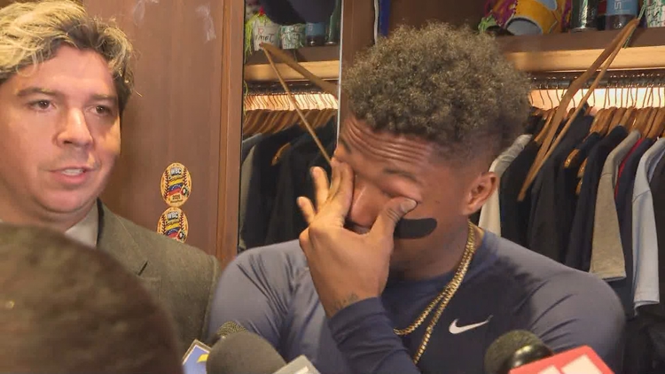 'I didn't do anything': Emotional Ronald Acuña Jr. says fans were right to boo him after offensive struggles