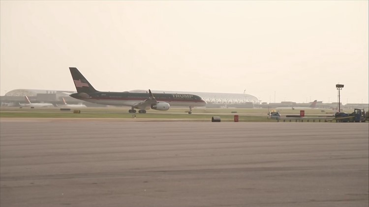 WATCH: Georgia election indictment updates | Trump arrives in Atlanta, on his way to surrender at Fulton County Jail