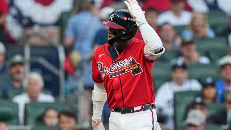 Ronald Acuña Jr. booed at home by Braves fans in final at-bat of season after woeful postseason