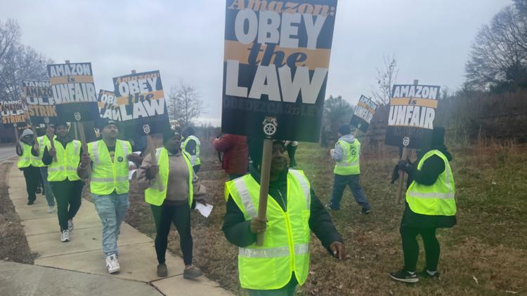 Latest on Amazon demonstration in metro Atlanta | Updates