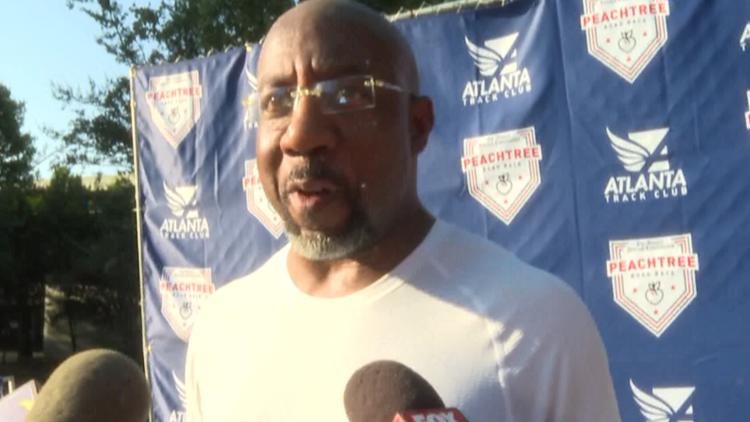 Sen. Raphael Warnock says AJC Peachtree Road Race reminds us 'we are one people'