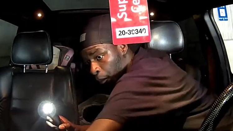 Dashcam video captures man breaking into cars; APD asking public to help identify him
