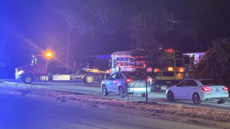 Traffic Alert: North Hairston Road re-opens after school bus crash in DeKalb County