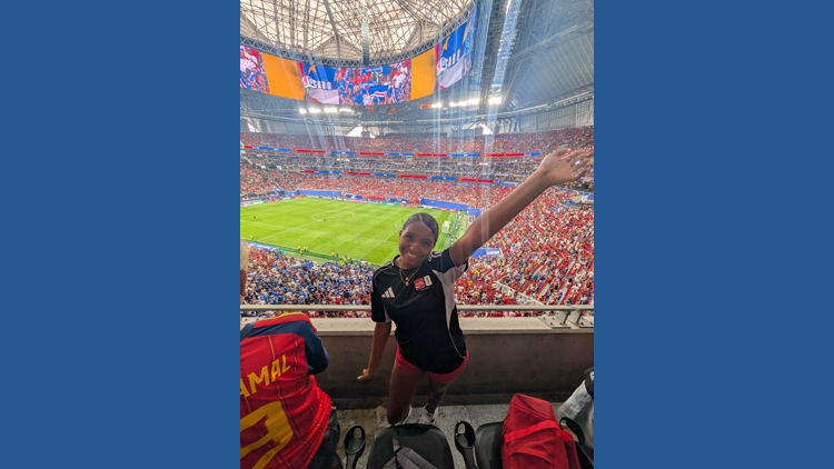 After surviving a devastating car accident, a Georgia teen is now on the world stage