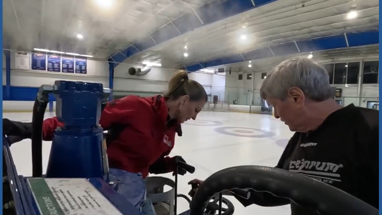 Meet the Zamboni driver who helps make Olympic-level ice possible