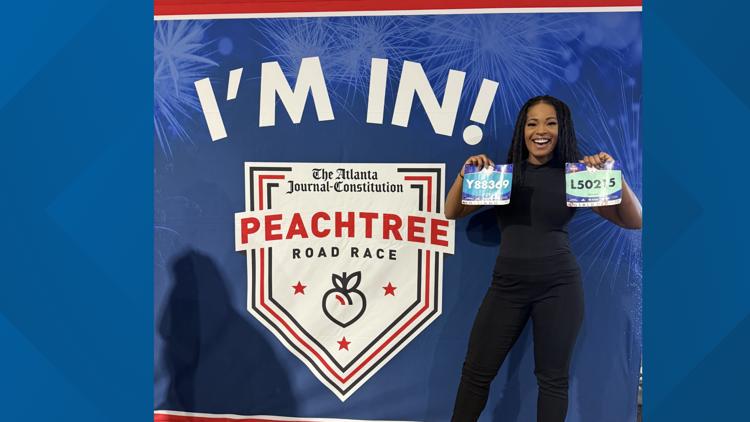 A run for Jon | 11Alive's Faith Jessie honors beloved colleague who died from brain cancer at AJC Peachtree Road Race