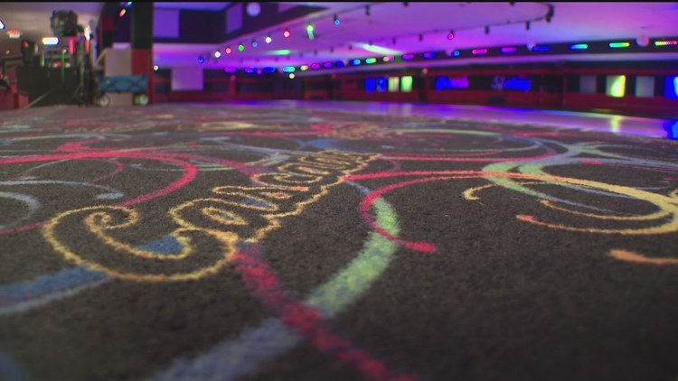 Cascade Family Skating rink interior