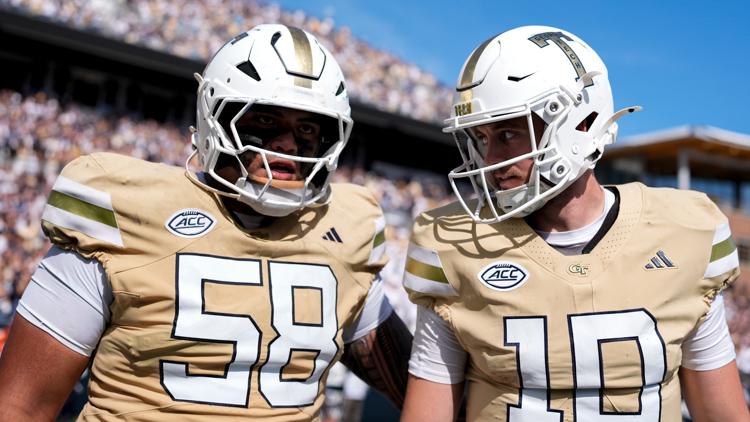 Georgia Tech falls one spot in AP top-25 rankings despite moving to 8-0 with win