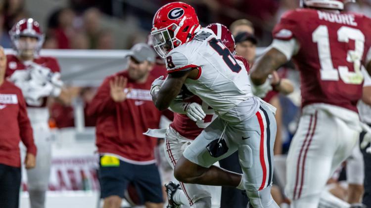 Colbie Young is back to practicing with Georgia