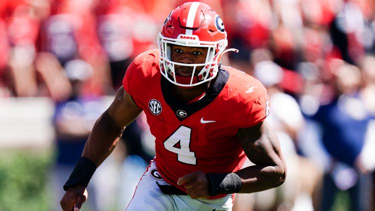 Ex-UGA football star arrested for going 135 mph in a 70 mph zone on Georgia interstate: report