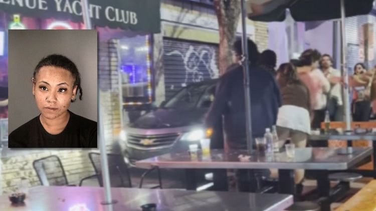 Woman who barreled down Little Five Points sidewalk full of people in car arrested, charged