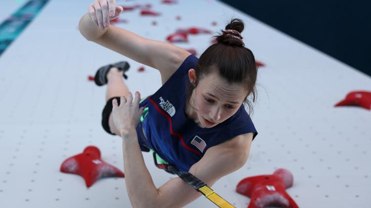 Metro Atlanta speed climbing Olympian sets world record in Poland event