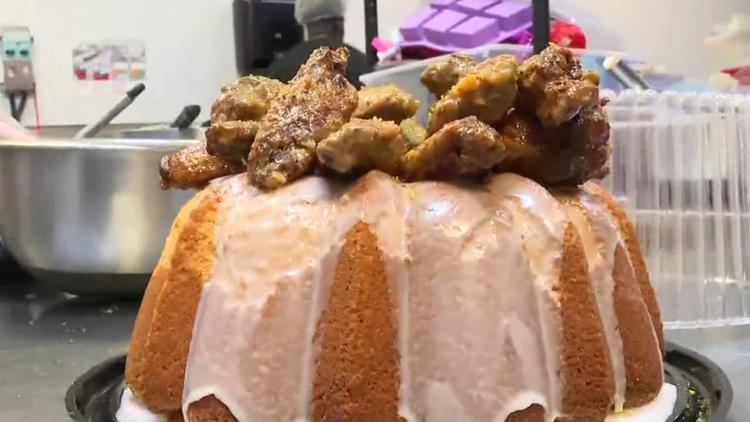 Metro Atlanta bakery's lemon pepper wing pound cake goes viral, drawing praise and plenty of debate