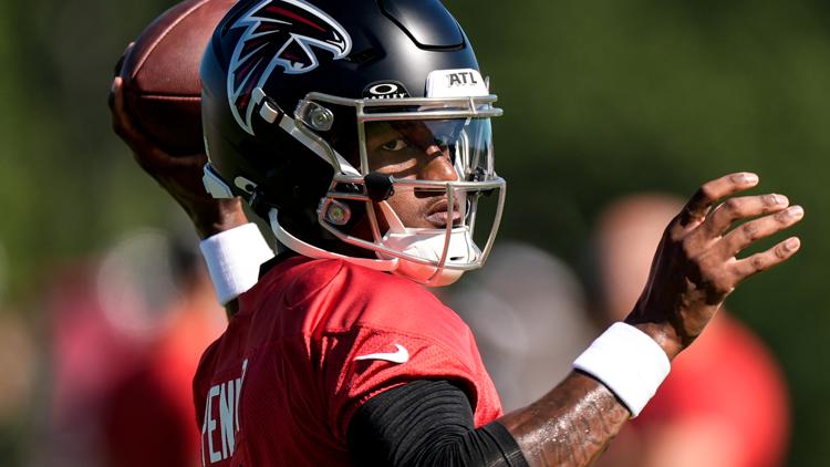 Here's what we saw Sunday at Falcons camp