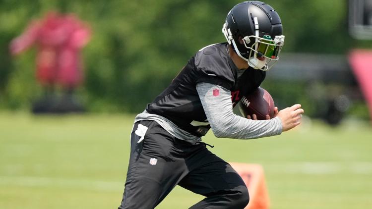 Drake London aims for new heights as Falcons' offensive core leader