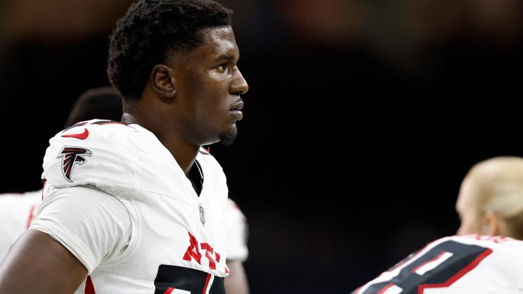 Falcons' Pearce Jr. suspended for 8 games amid Florida domestic dispute