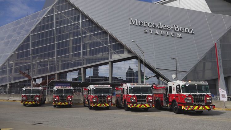 City of Atlanta debuts five new fire trucks