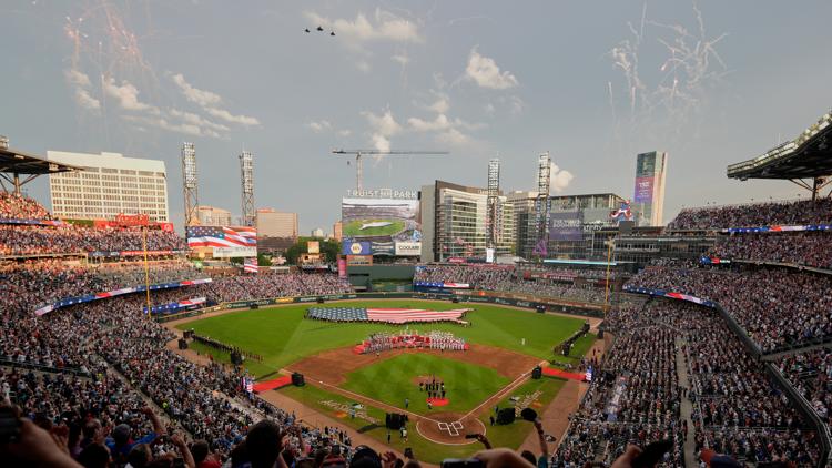 NL wins MLB All-Star Game after swing-off | Highlights