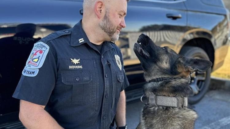 Floyd County Police announce beloved K-9's retirement
