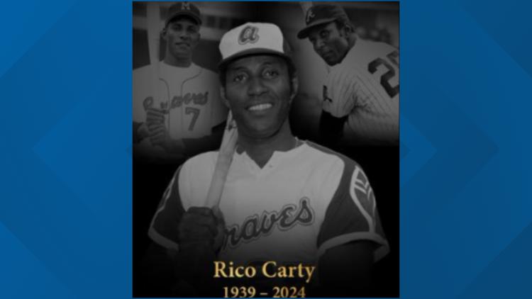 Rico Carty, former Atlanta Brave, dies at 85, team announces