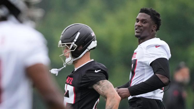 'Baller': James Pearce Jr. impresses as Falcons conduct first pads practice