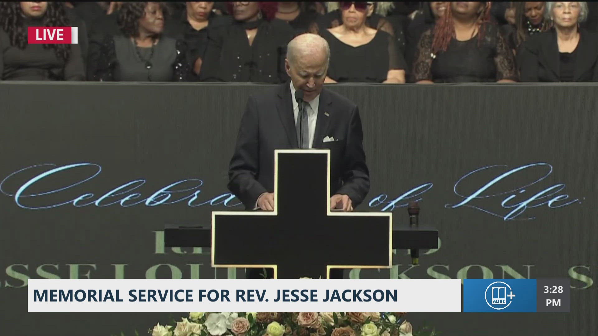 Biden at Rev. Jesse Jackson service: Says this administration doesn't ...