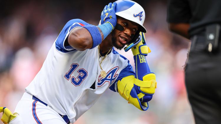 Ronald Acuña Jr. homers again, Braves cruise past Padres 7-1