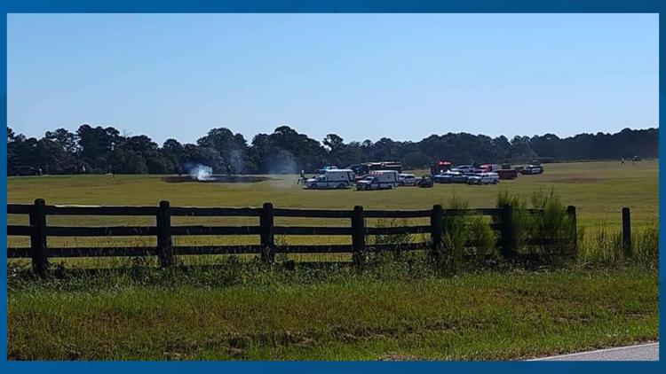 Two injured when helicopter crashes in Walton County
