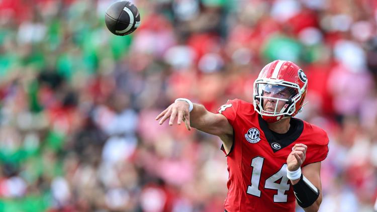 'It felt different': Georgia dreaming of big things as Gunner Stockton flashes dual-threat skills