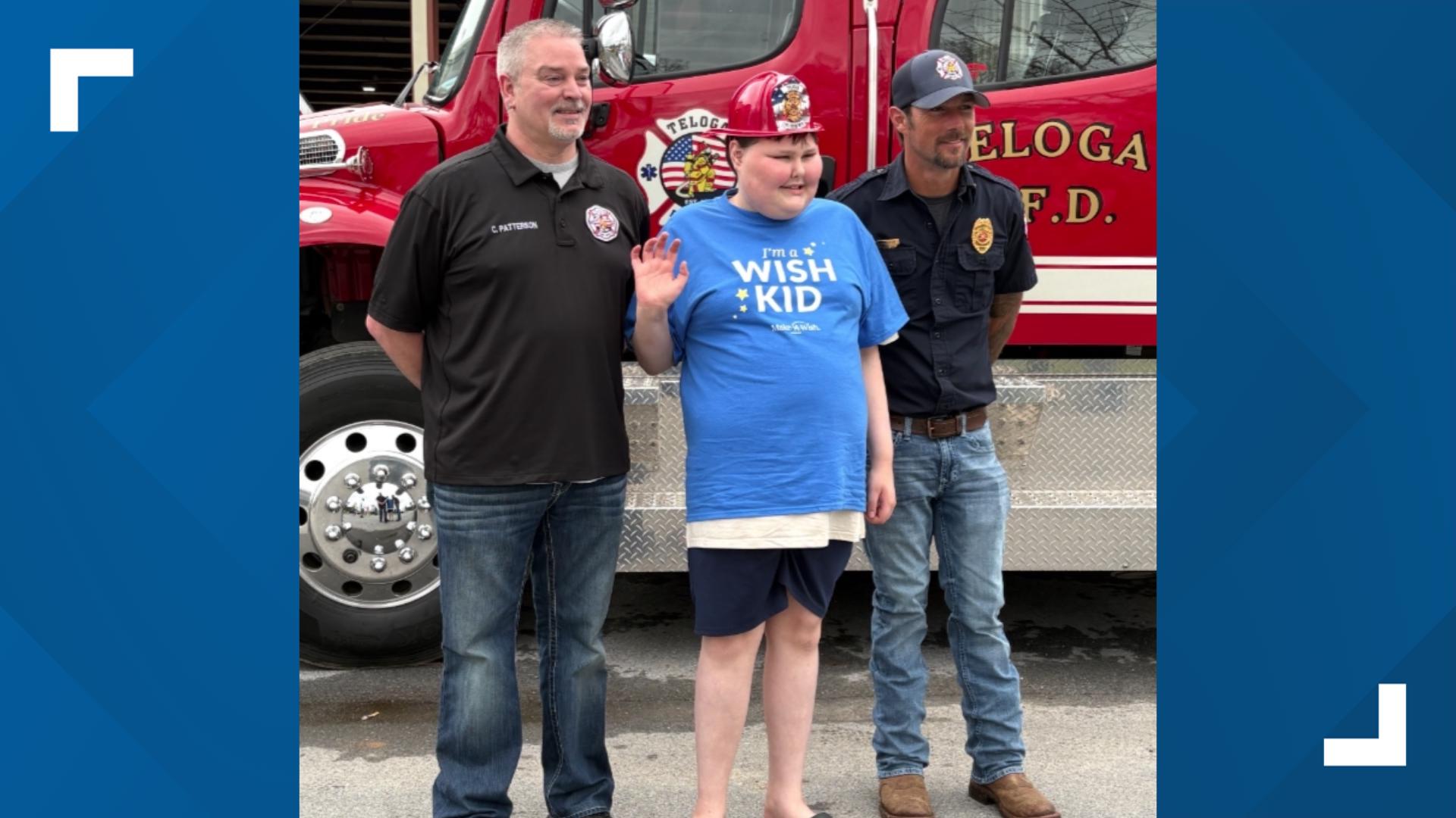 'He never had a backup wish' | Teen cancer survivor uses Make-A-Wish to ...
