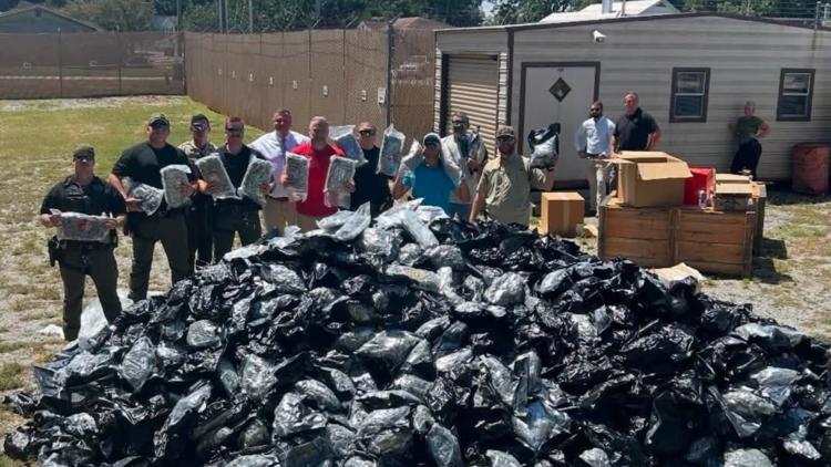 1,800 pounds of marijuana seized in Butts County as sheriff warns legalization won't end black market