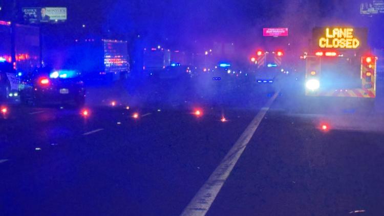 Police find vehicle that struck, killed truck driver in hit-run on Interstate 75 in Marietta; search for driver continues