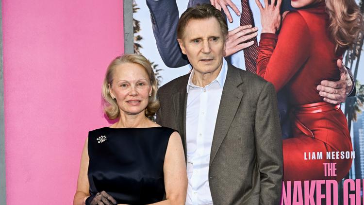 Pamela Anderson, Liam Neeson spotted at Chops Lobster Bar in Buckhead
