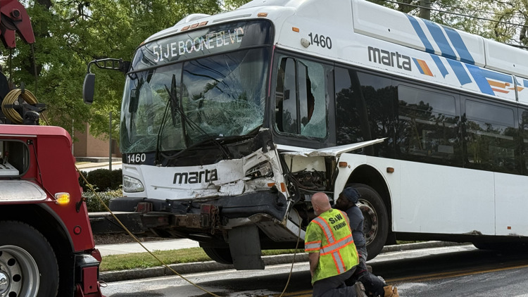 Fatal crash involving Jeep and MARTA bus under investigation in Atlanta
