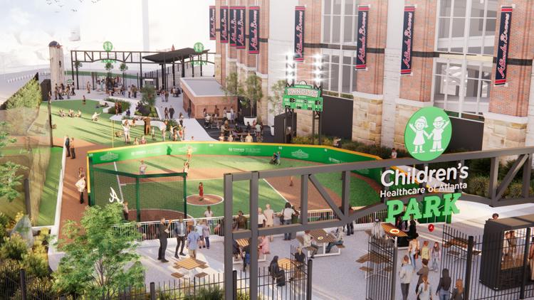 Take a look | Braves announce new Children's Healthcare of Atlanta Park at stadium