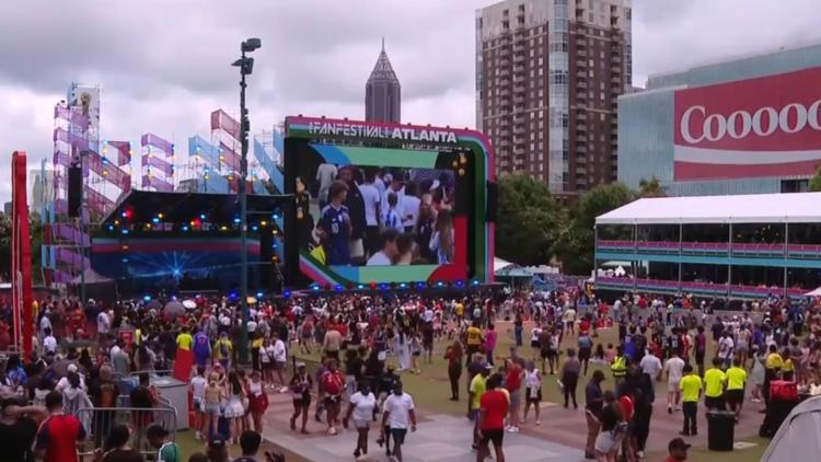 Downtown Atlanta FIFA Fan Festival has complied with state law allowing firearms