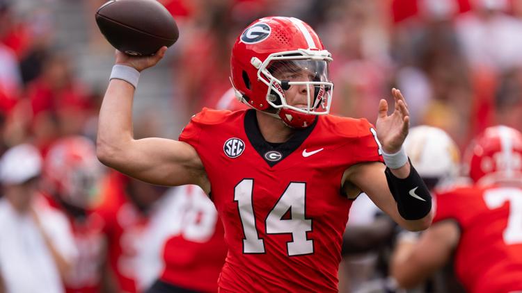 Who is Georgia's new quarterback Gunner Stockton?