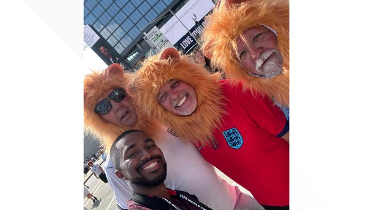 Pre-match sights and sounds ahead of England-DR Congo World Cup match in Atlanta