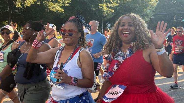 Sights and sounds from the 56th AJC Peachtree Road Race