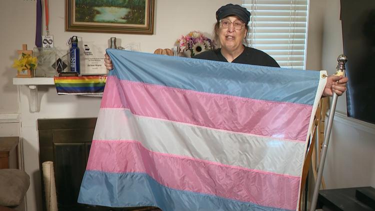 'You’re not alone in this world' | Meet the Georgia Navy veteran behind transgender pride flag's design