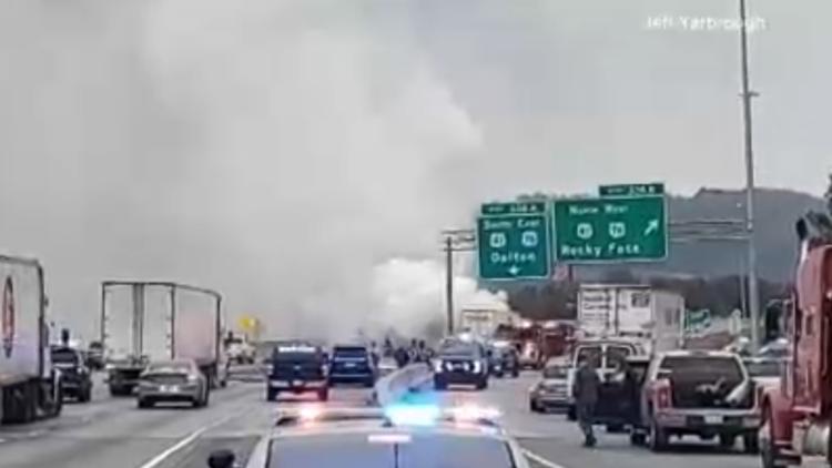 3 victims identified in fiery wrong-way crash on I-75 in north Georgia earlier this month