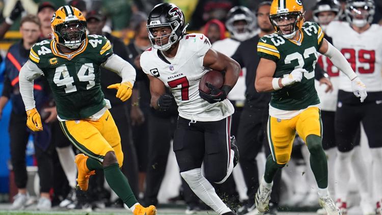 Falcons roll past Packers 35-14 for first win of season in Michael Penix Jr.'s return