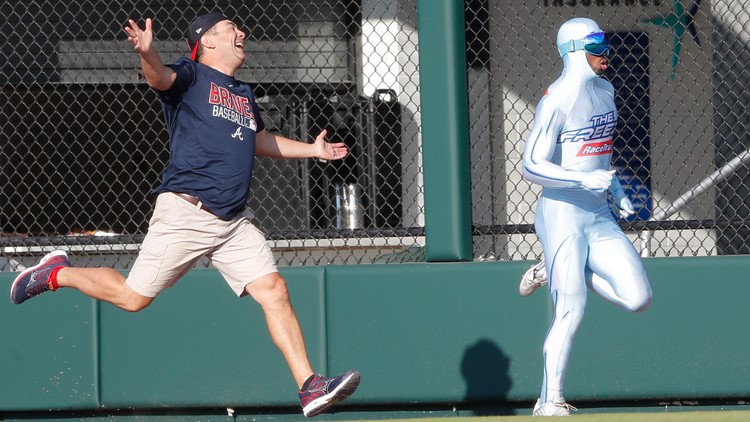 Atlanta Braves holding in-person auditions for next 'The Freeze' sprinter