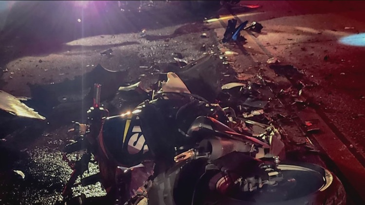 Sandy Springs officer seriously hurt by out-of-control motorcycle after rider facing DUI charge lost control and was ejected from it