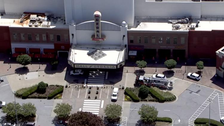 Sprinkler system extinguishes small fire at Mall of Georgia, fire officials say