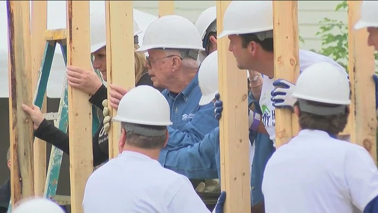 Carter builds legacy in affordable housing through Habitat for Humanity