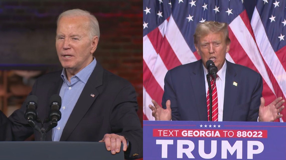 What did Trump, Biden talk about in Georgia? - Vimarsana News