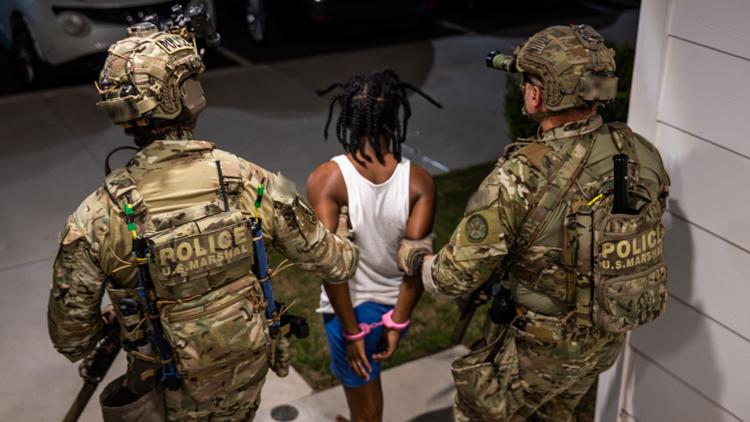 Almost 80 arrested during major operation in Clayton County led by US Marshals