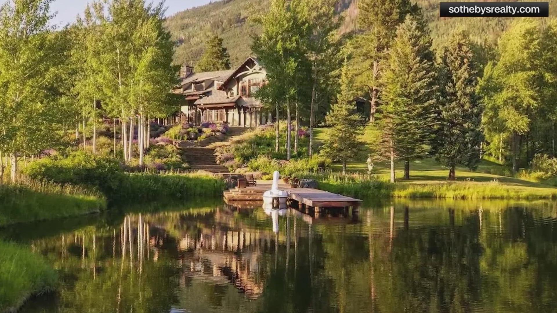 The home is called Little Lake Lodge, but there is nothing little about it at all.