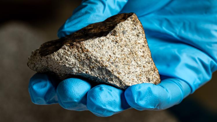 Piece of 'bolide' meteorite that startled Georgians acquired by Tellus Museum in Cartersville